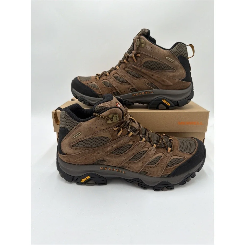 Merrell Men's Moab 3 Mid Waterproof Hiking Boots J035839 12 NWB